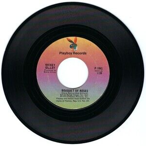Mickey Gilley 45 RPM - Bouquet Of Roses/If You Were Mine To Lose VG Country '75